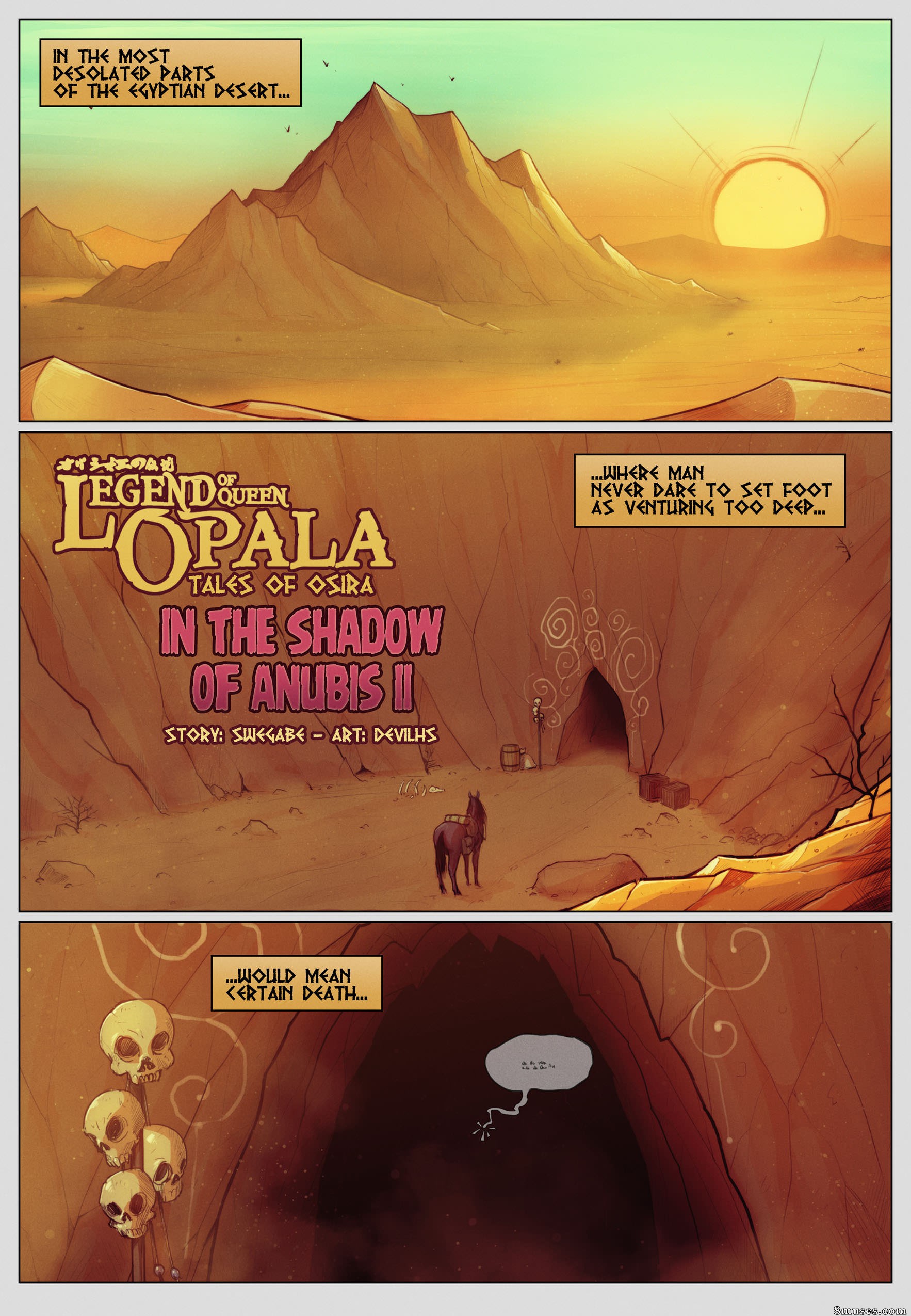 Porn comic Tales of Osira In the Shadow of Anubis chapter 2 PornKomix