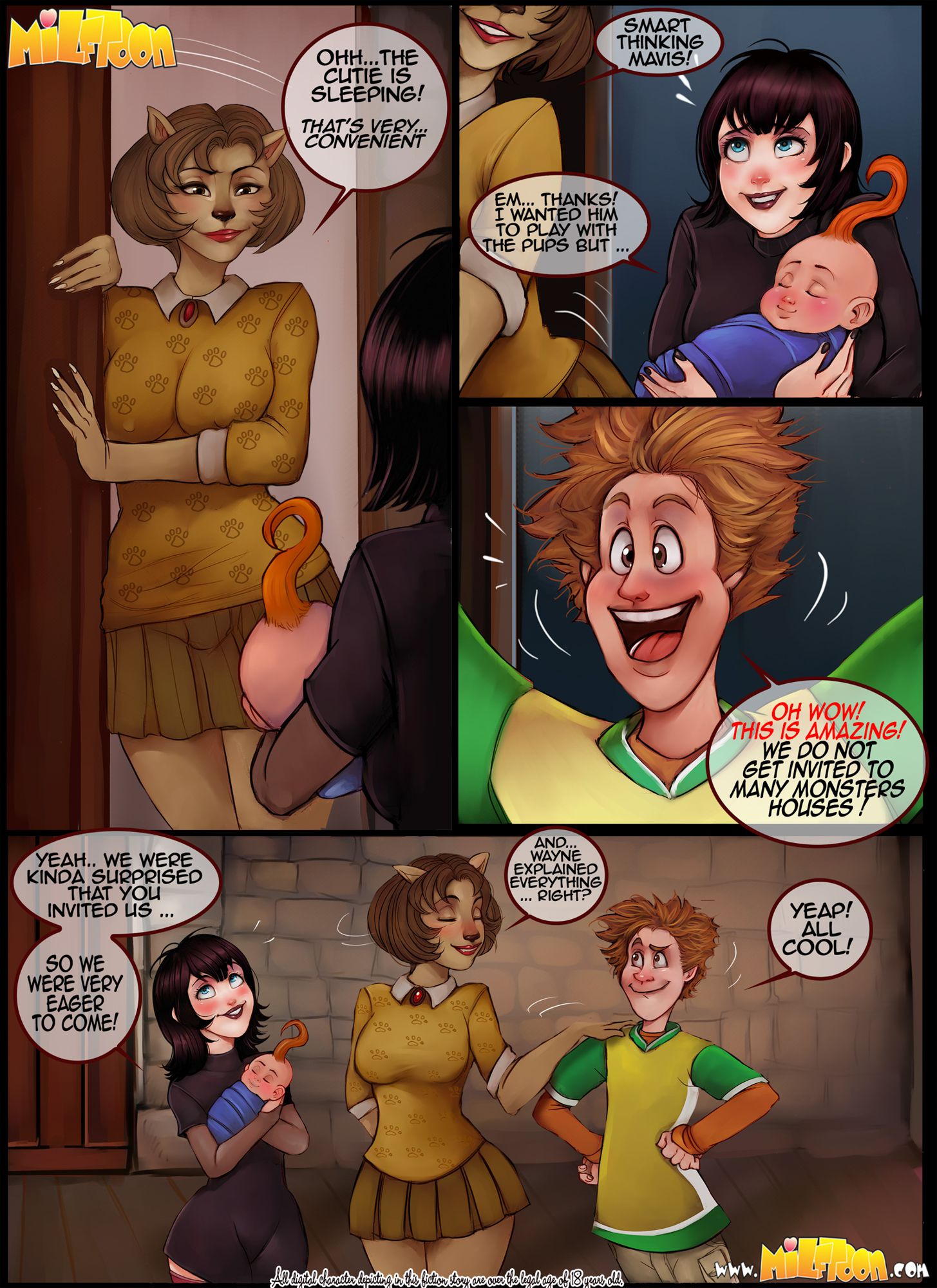 Porn comic Transylvania Milf PornKomix