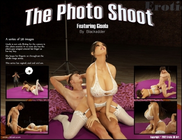 porn comic the photo shoot: featuring gisela