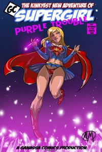 porn comic supergirl - purple trouble